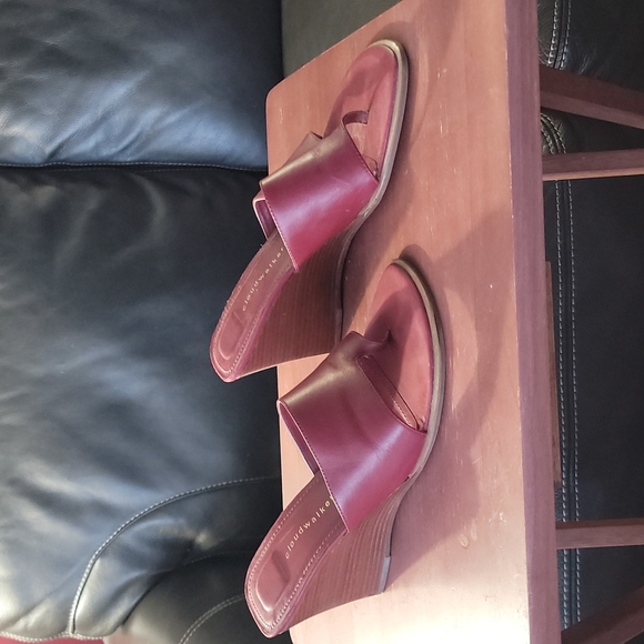 Leather Wedges - Picture 2 of 6